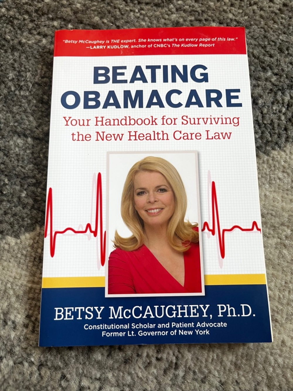 White Coffee Table Book - Betsy McCaughey Edition